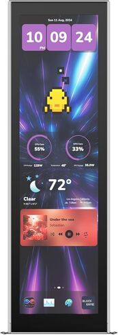 Hyte Y70 Touch Infinite Display Upgrade Screen Kit for PC Case - 14.9" IPS Display - 2.5K Resolution - 60Hz - 10-Point Touch - Pitch Black in Saudi Arabia