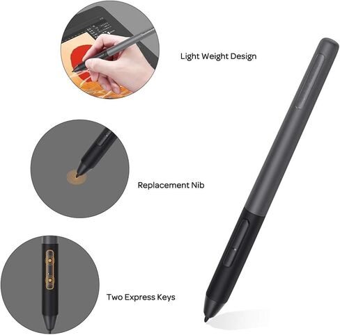 AP50 Battery-Free Stylus with 8192 Levels Pen Pressure Only for PD1161/PD1561/PD156Pro/PD1220/PD1320 Pen Display in Saudi Arabia