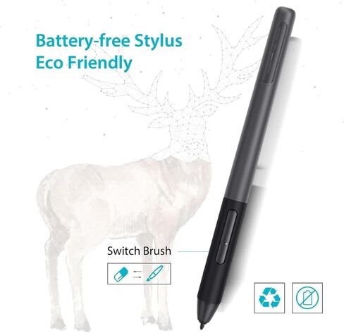 AP50 Battery-Free Stylus with 8192 Levels Pen Pressure Only for PD1161/PD1561/PD156Pro/PD1220/PD1320 Pen Display in Saudi Arabia