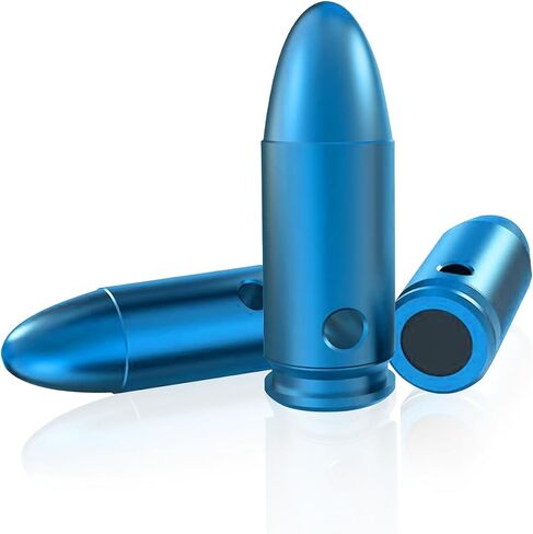WAKAZO Training Snap Caps Dummy Rounds, Durable CNC-Machined Aluminum Alloy Safe for Handling Drills & Dry Fire Practice, Ideal for Shooting Skill Training. in Saudi Arabia