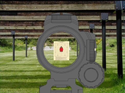 أهداف رؤية تبلغ 25 ياردة لمسافة 100 ياردة صفر - استخدم RED DOT Optics in Saudi Arabia