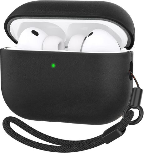Handcrafted Crazy Horse Leather Case for AirPods Pro 3 Case 2025 in Saudi Arabia