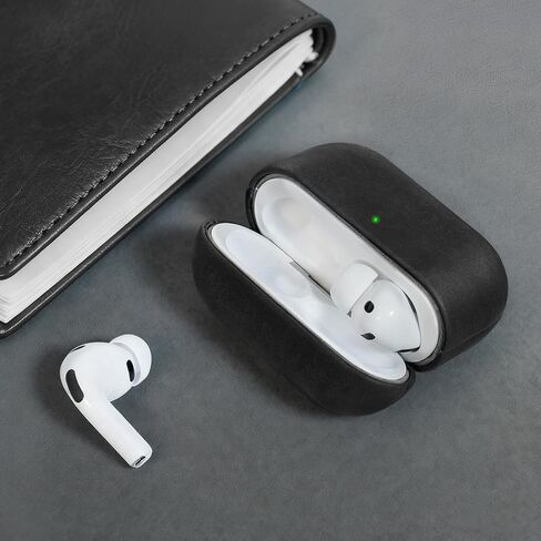 Handcrafted Crazy Horse Leather Case for AirPods Pro 3 Case 2025 in Saudi Arabia