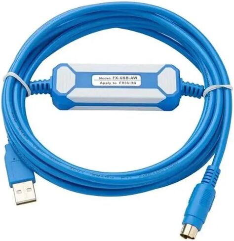 FX-USB-AW for FX3U/ FX2N/FX1N/FX0/FX0N/FX0S/FX1S Programming Cable Download Cable(Isolation-FTDI Type) in Saudi Arabia