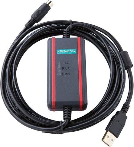 FX-USB-AW for FX3U/ FX2N/FX1N/FX0/FX0N/FX0S/FX1S Programming Cable Download Cable(Isolation-FTDI Type) in Saudi Arabia