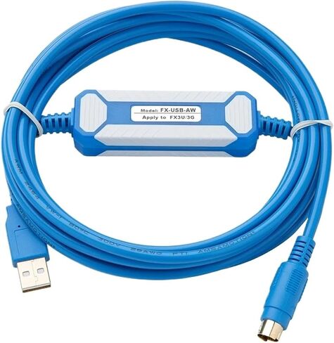 FX-USB-AW for FX3U/ FX2N/FX1N/FX0/FX0N/FX0S/FX1S Programming Cable Download Cable(Isolation-FTDI Type) in Saudi Arabia