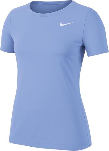 Nike Womens Pro Mesh Short Sleeve Top 2.0 (الولايات المتحدة ، ألفا ، xx-large ، العادية ، العادية ، الملكية) in Saudi Arabia