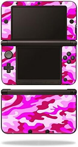 MightySkins Skin Compatible with Nintendo 3DS XL - Pink Camo | Protective, Durable, and Unique Vinyl Decal wrap Cover | Easy to Apply, Remove, and Change Styles | Made in The USA in Saudi Arabia
