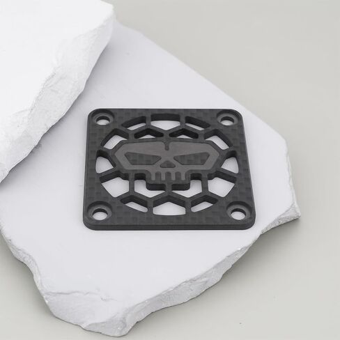 غطاء مروحة تبريد من ألياف الكربون متوافق مع HOBBYWING 150A+ 4274 4074 ESC 35x35x2mm in Kuwait