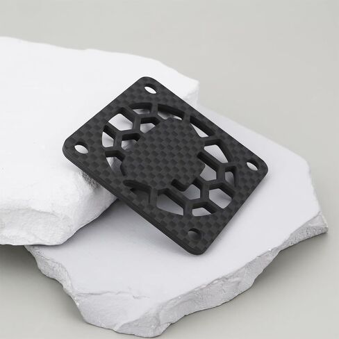 غطاء مروحة تبريد من ألياف الكربون متوافق مع HOBBYWING 150A+ 4274 4074 ESC 35x35x2mm in Kuwait