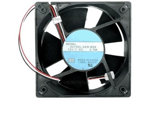 1 قطعة 5015KL-04W-B59/3-سلك 12 فولت 12738 12 فولت 2.70A مروحة in Kuwait