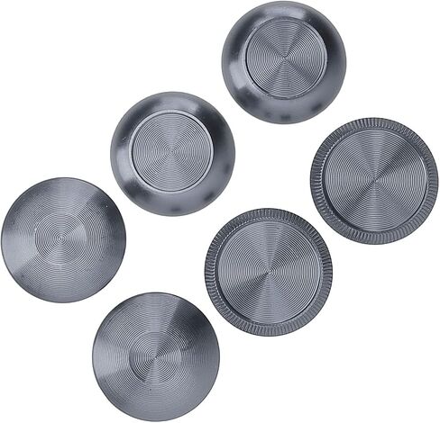Metal Thumb Sticks for Edge, for Pro Elite, for for Pro, for Xboxone, for XboxSeries, 6 x Thumbsticks Caps, 2 x Replacement Thumbsticks (Red) in Saudi Arabia