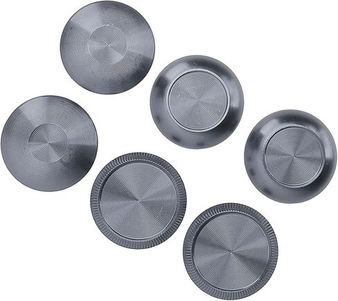 Metal Thumb Sticks for Edge, for Pro Elite, for for Pro, for Xboxone, for XboxSeries, 6 x Thumbsticks Caps, 2 x Replacement Thumbsticks (Red) in Saudi Arabia