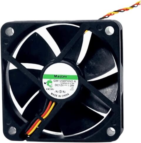GM1206PHV2-A DC 12V 1.0W 60x60x15mm 3-Wire Server Cooling Fan in Saudi Arabia