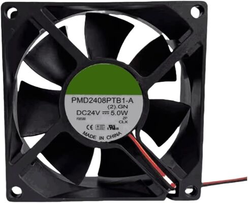 مروحة تبريد PMD2408PTB1-A 8025 24V 5.0W 2-Wire مروحة تبريد عالية الحجم 80 * 80 * 25 مم in Saudi Arabia