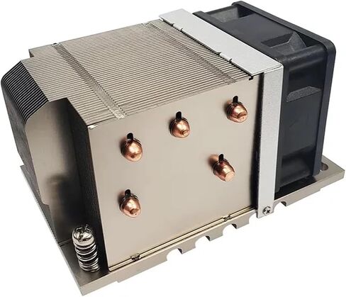 مبرد T17 2U تبديد حرارة 280 وات لمعالج Ryzen Threadripper sWRX8 sTRX4 TR4 SP3 5 أنابيب حرارية لمشعاع DYNATRON (A26) in Saudi Arabia