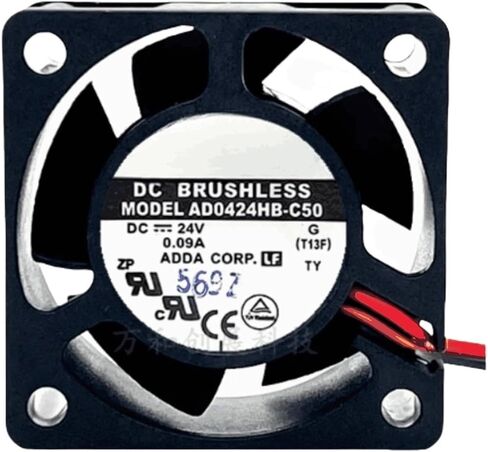 AD0424HB-C50 40MM 4cm 24VDC 70mA Server Case مروحة تبريد محورية in Saudi Arabia