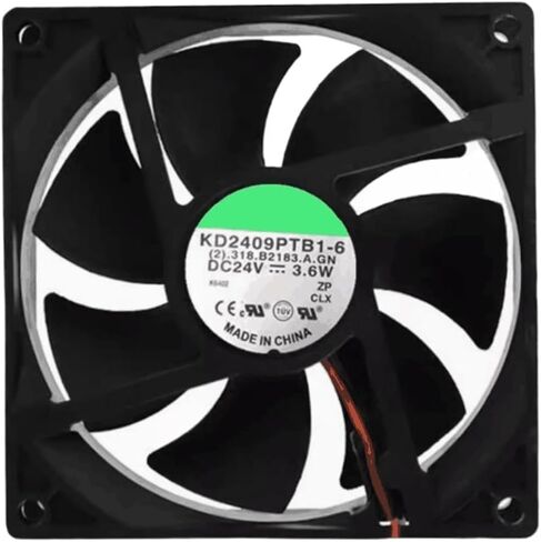 24V 3.6W 9CM Cooling Fan with Dual Ball KD2409PTB1 in Saudi Arabia
