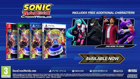 Sonic Racing: CrossWorlds (Playstation 5) in Saudi Arabia