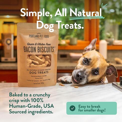 Portland Pet Food Pumpkin Dog Treats - Healthy, Grain-Free Biscuits, 5 oz in Kuwait
