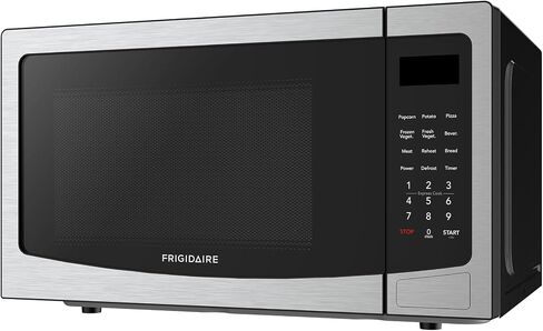 RCA RMW1134 21" 1.1 cu.ft, Microwave Oven Countertop, 20.75 x 16.20 x 11.00 Inches, Stainless Steel in Saudi Arabia