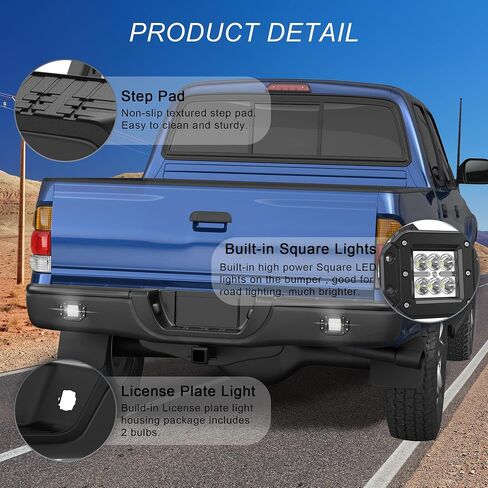 مجموعة طقم خطوة الصلب الصلب TO1103107 متوافقة مع 2000 2002 2003 2004 2005 2006 Toyota Tundra Pickup Truck Complete Provess in Saudi Arabia