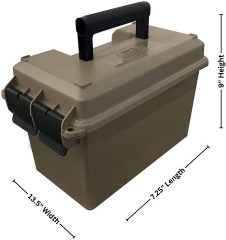 MTM Case-Gard Ammo Can 9mm Combo, 1000 Rounds, Flat Dark Earth in Saudi Arabia