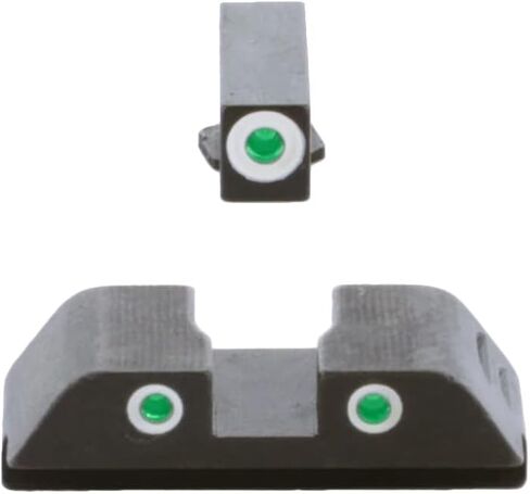 مجموعة AMERIGLO Classic Series من التريتيوم 3 نقاط للرؤية الليلية بسهولة - متوافقة مع Glock Gen 5 9mm/.40، تناسب MOS Slide in Saudi Arabia