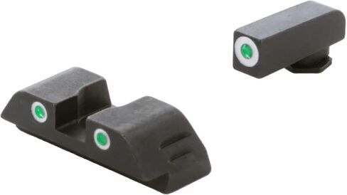مجموعة AMERIGLO Classic Series من التريتيوم 3 نقاط للرؤية الليلية بسهولة - متوافقة مع Glock Gen 5 9mm/.40، تناسب MOS Slide in Saudi Arabia