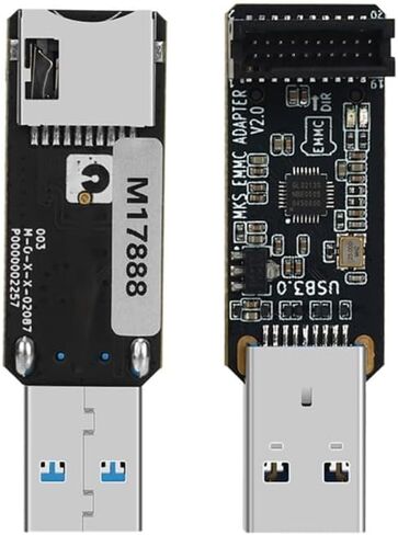 محول MKS EMMC USB3.0 عالي السرعة MKS EMMC-Adapter V2 لوحدة EMMC وبطاقة ذاكرة TF in Kuwait