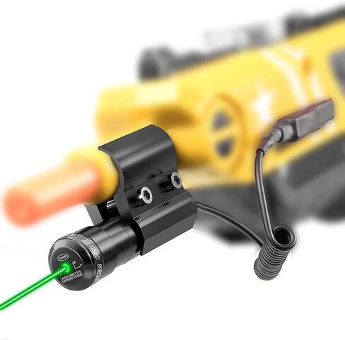 جهاز رؤية شعاع الليزر الملحي متوافق مع Fly Salt Gun 2.0 3.0 & 4.0 بندقية الملح Airsoft ومسدس الرش، جهاز رؤية شعاع الليزر لملحقات الصيد بمضخة BB (غير متضمنة مسدس الملح) in Saudi Arabia