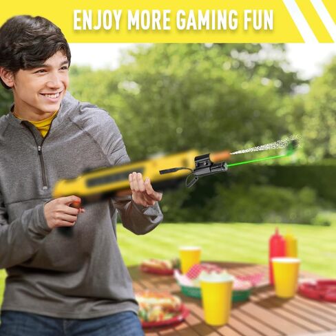 جهاز رؤية شعاع الليزر الملحي متوافق مع Fly Salt Gun 2.0 3.0 & 4.0 بندقية الملح Airsoft ومسدس الرش، جهاز رؤية شعاع الليزر لملحقات الصيد بمضخة BB (غير متضمنة مسدس الملح) in Saudi Arabia