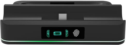 Specifical Charger Dock Station with Charging Interfaces for Switch2 Console and 2 Controllers Charging Station with Colorful Indicator Light (White) in Saudi Arabia