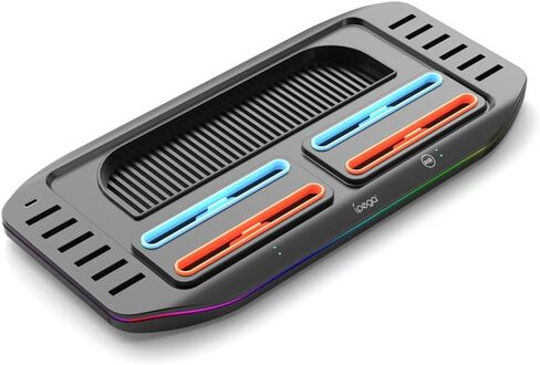 Charger Station for Switch 2 for Joy Cons Aounion PG-SW2210,Storage Base for Switch 2, with 4 Controller Slots and 12 Game Card Storage Slots in Saudi Arabia