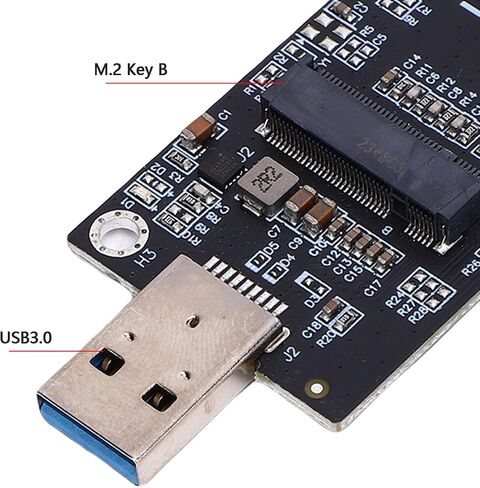 GOWENIC EM7455 4G 5G Module Network Card, M.2 NGFF WWAN Adapter with SIM Slot for Latitude Laptops DW5811E EM7305 EM7355 EM7430 in Saudi Arabia