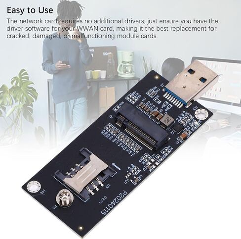GOWENIC EM7455 4G 5G Module Network Card, M.2 NGFF WWAN Adapter with SIM Slot for Latitude Laptops DW5811E EM7305 EM7355 EM7430 in Saudi Arabia
