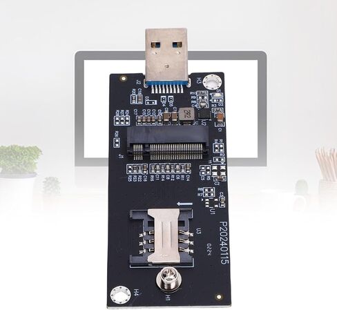 GOWENIC EM7455 4G 5G Module Network Card, M.2 NGFF WWAN Adapter with SIM Slot for Latitude Laptops DW5811E EM7305 EM7355 EM7430 in Saudi Arabia