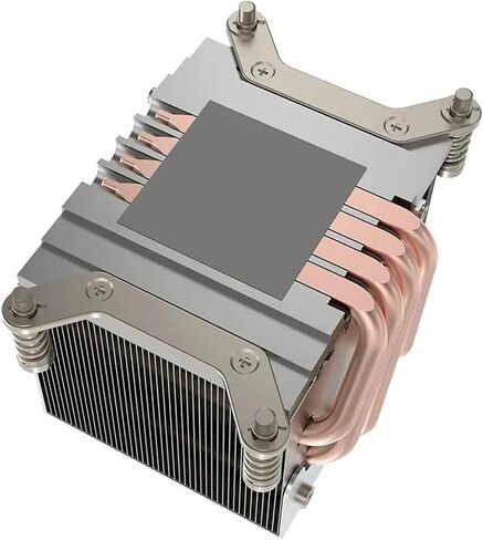 LGA2011-R63-3 Cooler 150W for LGA 2011 Narrow Type Radiator 2U 56mm x 94mm Mounting Pitch Heat Sink LGA 2011 Narrow 4 Heat Pipe in Saudi Arabia
