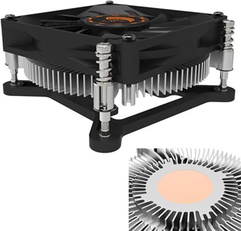 1U Server CPU Cooler Cooling Fan Copper + Aluminum Radiator for LGA 1150 1151 1155 1156 in Saudi Arabia