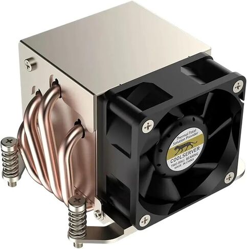 AM4-R64 برودة 200 واط ل AM5 2U المبرد AM4 AM5 بالوعة الحرارة 4 أنابيب الحرارة 90 مللي متر * 54 مللي متر تصاعد الملعب in Saudi Arabia