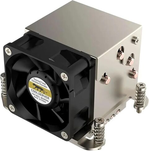 AM4-R64 برودة 200 واط ل AM5 2U المبرد AM4 AM5 بالوعة الحرارة 4 أنابيب الحرارة 90 مللي متر * 54 مللي متر تصاعد الملعب in Saudi Arabia