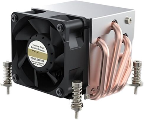 LGA2011-R63 Cooler 150W for LGA 2011 Radiator 2U 4 Heat Pipe LGA2011 Square Type 80mm x 80mm Mounting Pitch Heat Sink in Saudi Arabia
