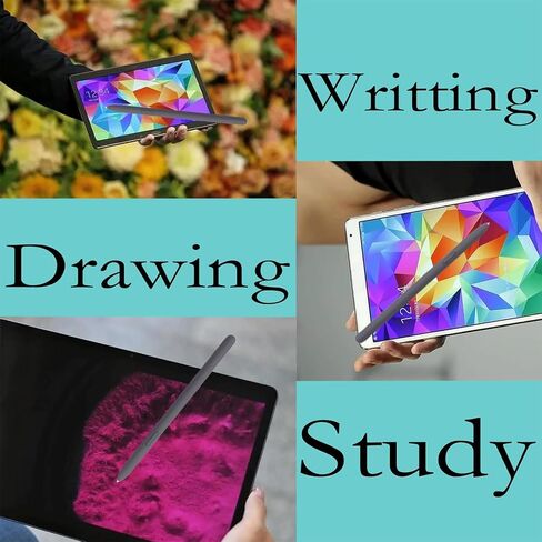 Galaxy Tab S9 FE S Pen Compatible with Samsung Galaxy Tab S9 FE Stylus Pen Replacement for Samsung Galaxy Tab S9 FE S Pen + Free 5 Tips, Gray in Kuwait