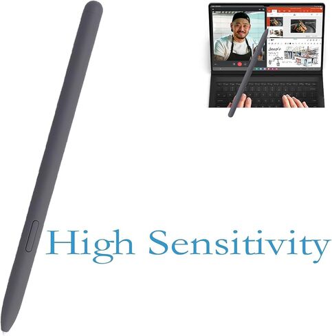 Galaxy Tab S9 FE S Pen Compatible with Samsung Galaxy Tab S9 FE Stylus Pen Replacement for Samsung Galaxy Tab S9 FE S Pen + Free 5 Tips, Gray in Kuwait