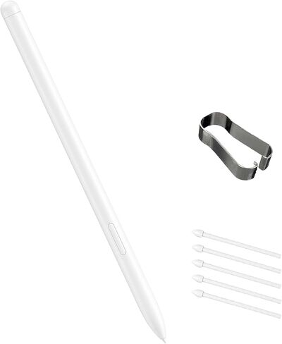 Galaxy Tab S9 FE S Pen Compatible with Samsung Galaxy Tab S9 FE Stylus Pen Replacement for Samsung Galaxy Tab S9 FE S Pen + Free 5 Tips, Gray in Kuwait