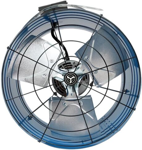 مروحة Quietcool QC CL-3100 RF Classic المتقدمة للمنزل بالكامل مع تحكم لاسلكي - ما يصل إلى 3126 CFM - سرعتان - تغطي ما يصل إلى 1608 قدم مربع - ضمان 10 سنوات - شبكة قابلة للإزالة in Kuwait