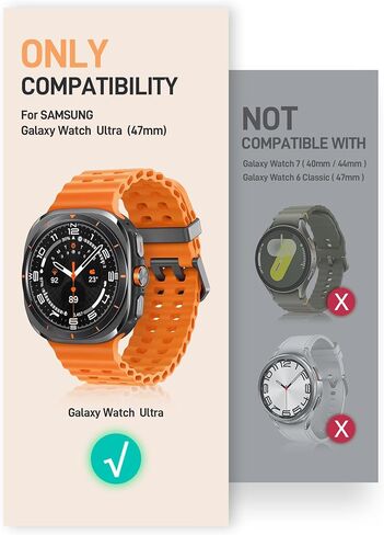 i-Blason for Samsung Galaxy Watch 8 Case with Band 44mm [2X Tempered Glass Screen Protector] [Military-Grade Protection] Durable Sport Shockproof Rugged Bumper Case with Band for Galaxy Watch 8 [44mm], Black in Saudi Arabia
