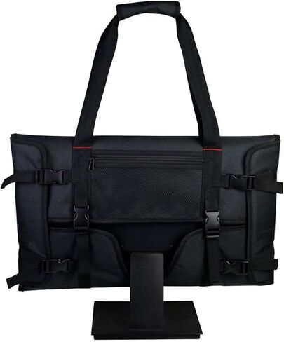 24 Inch Monitor Carrying Case, Computer Monitor Travel Carrying Case Bag For Transporting LCD Screens, with Shoulder Strap and Soft Lining in Saudi Arabia
