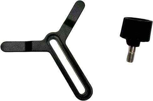 Lens Support Bracket with Screws for DJI Ronin-S, Ronin-SC, RS2, RSC2 Gimbal Stabilizer – Camera Lens Mount Accessor Y-Shaped Bracket in Saudi Arabia