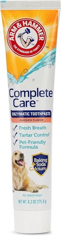 Arm & Hammer Complete Care Enzymatic Dog Toothpaste, 6.2 oz - Dog Toothpaste for Puppies and Adult Dogs, Arm and Hammer Toothpaste for Dogs - Pet Toothpaste, Dog Dental Care and Clean Dog Teeth in Kuwait